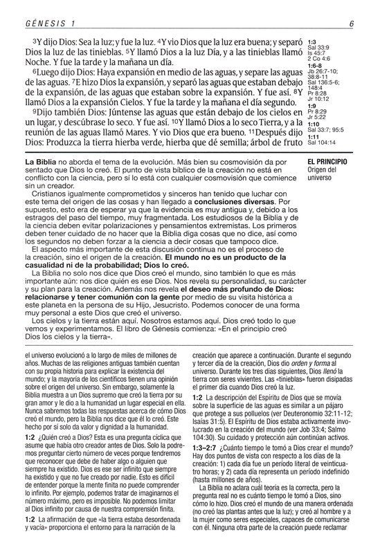 Biblia de estudio del diario vivir RVR60, letra grande Tapa dura