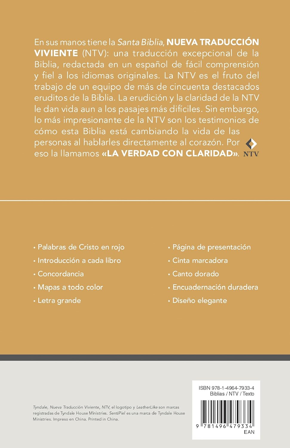 Santa Biblia NTV, Edición personal, letra grande (SentiPiel, Jardín morado