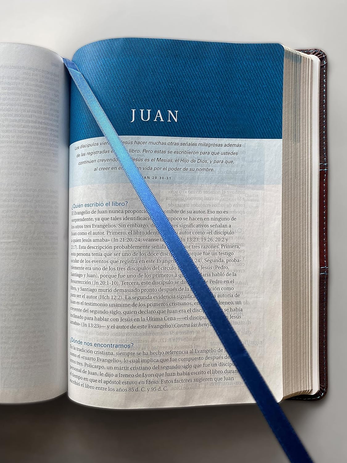 Biblia de estudio Swindoll NTV, Tapa dura, Azul