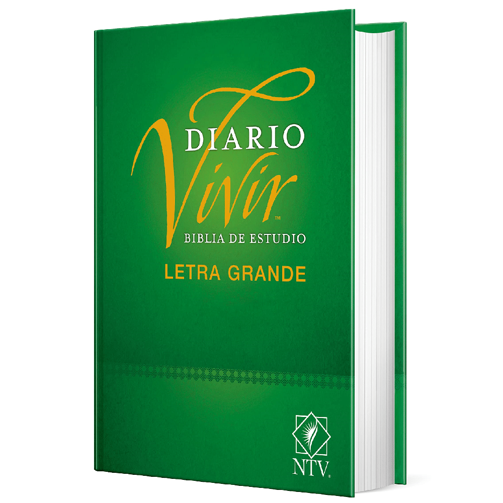 Biblia de estudio del diario vivir NTV, letra grande