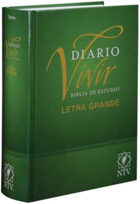 Biblia de estudio del diario vivir NTV, letra grande