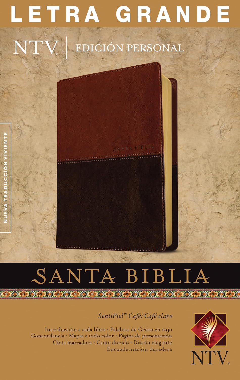 Santa Biblia NTV, Edición personal, letra grande, DuoTono