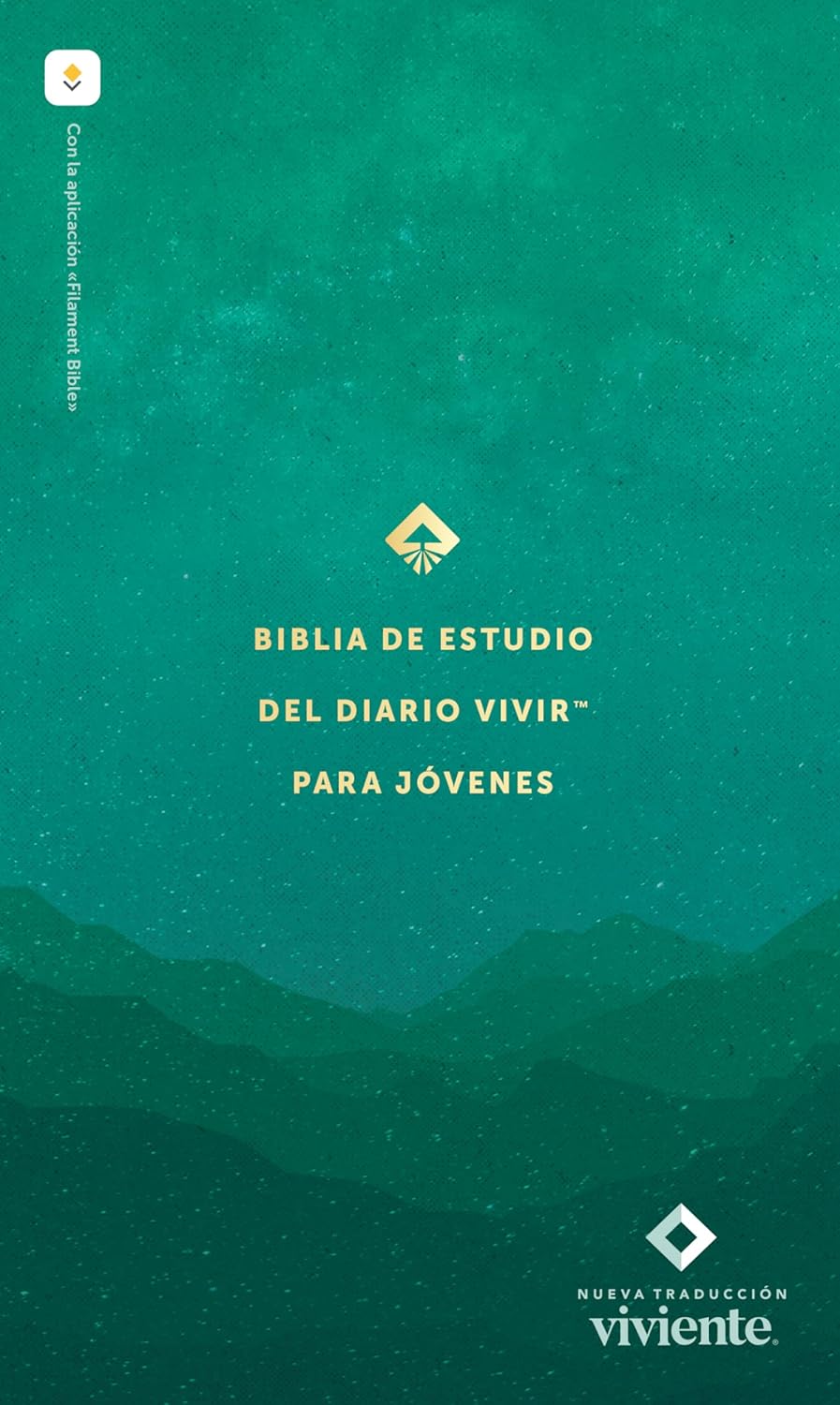 Biblia de estudio del diario vivir para jóvenes NTV con Filament, Tapa dura, Verde