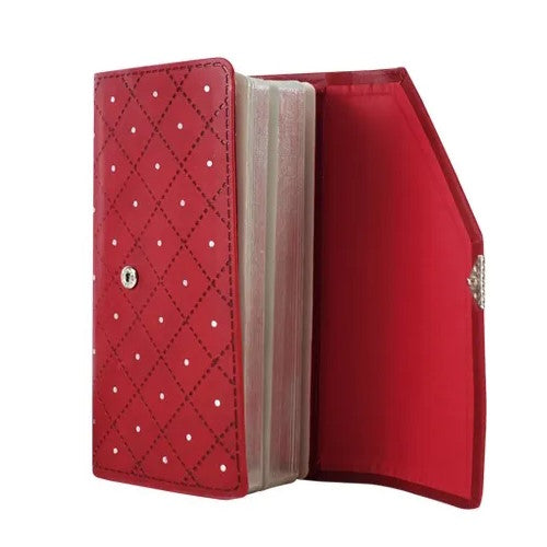 Biblia Reina Valera 1960 Tamaño Agend Imitación Piel Rojo mujer portátil