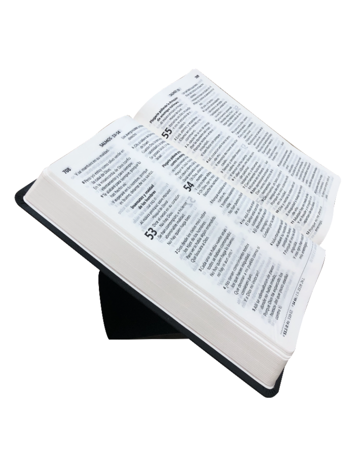 Biblia Reina Valera 1960 letra grande Tapa Dura con soporte