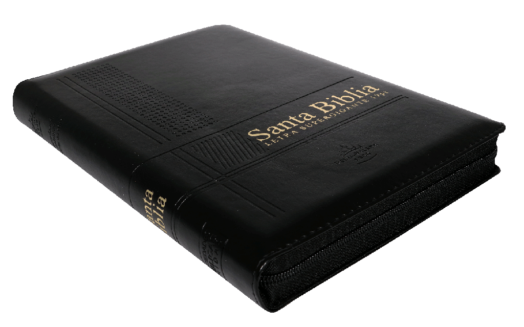 Biblia Reina Valera 1960 Letra Super Gigante Cierre Indice negro