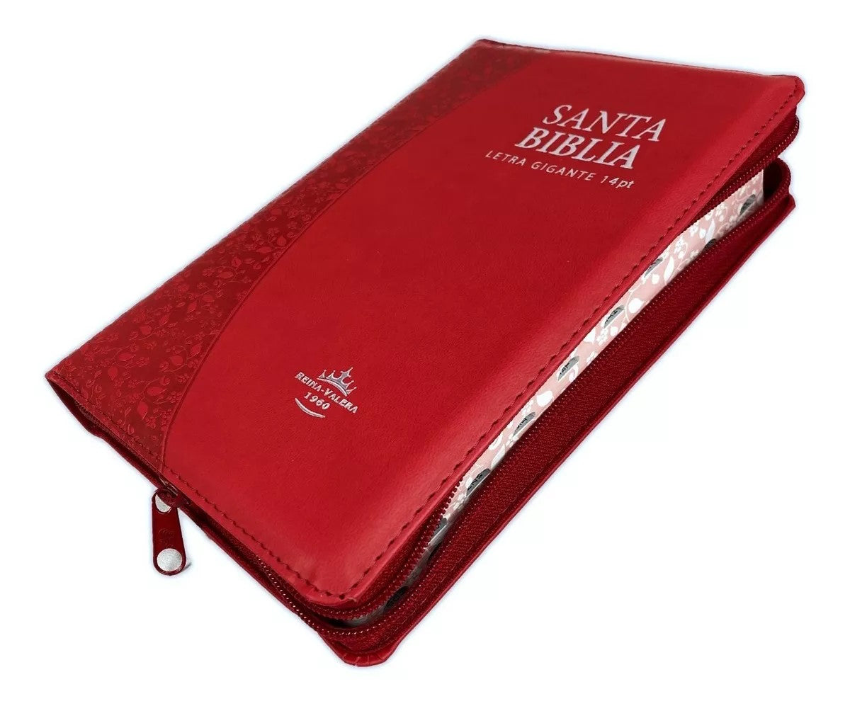 Reina Valera 1960 Compacta Índice Roja Letra 11 Puntos
