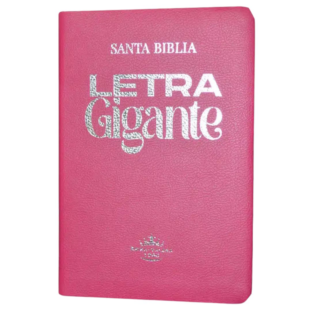 Biblia Rvr 1960 Letra Gigante 14 Pts. Concordancia Rosado