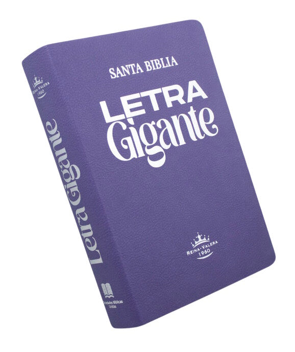 Biblia Rvr 1960 Letra Gigante 14 Pts. Concordancia Lila