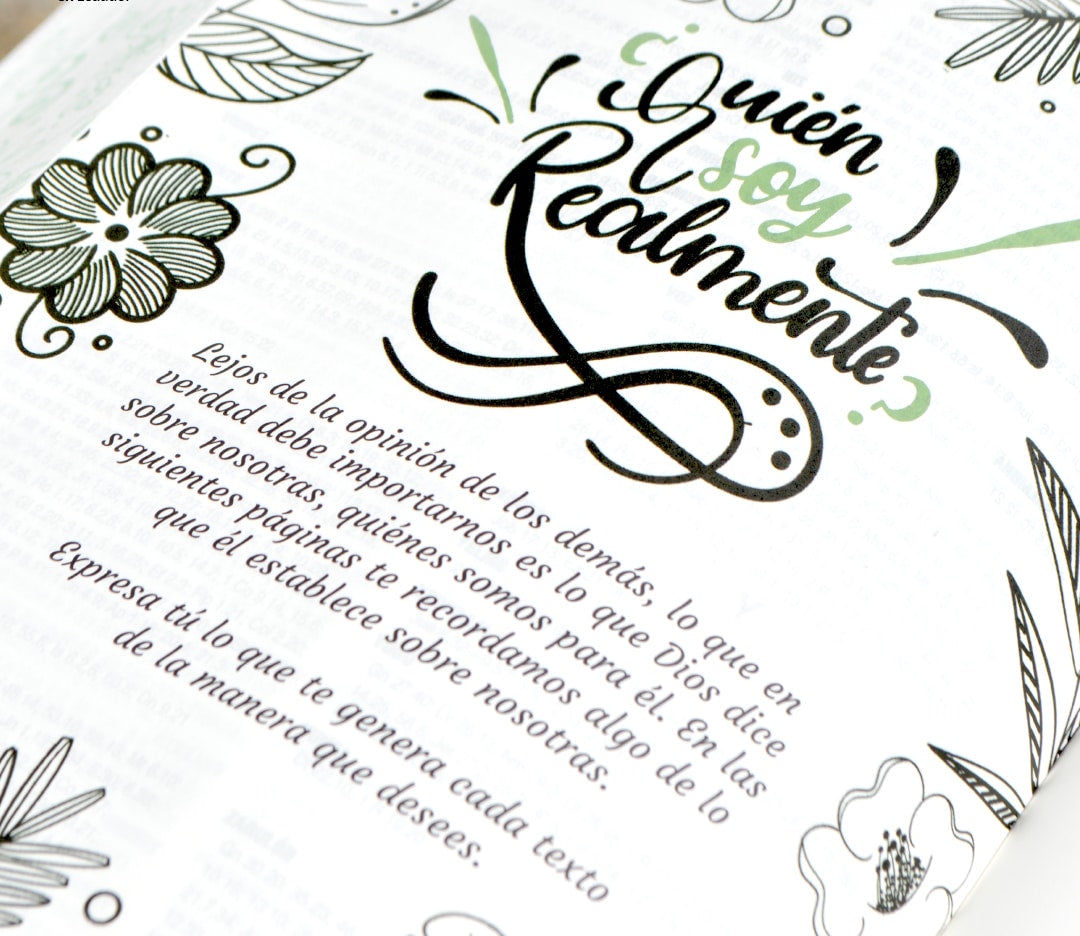 Biblia Arte RVC devocionales lettering grande