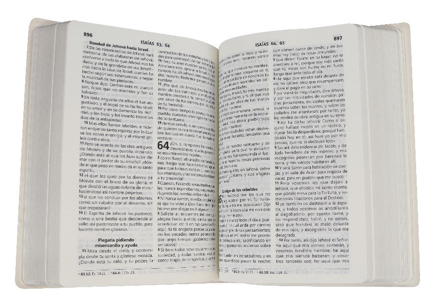 Biblia RVR 1960 compacta concordancia letra mediana lila flores
