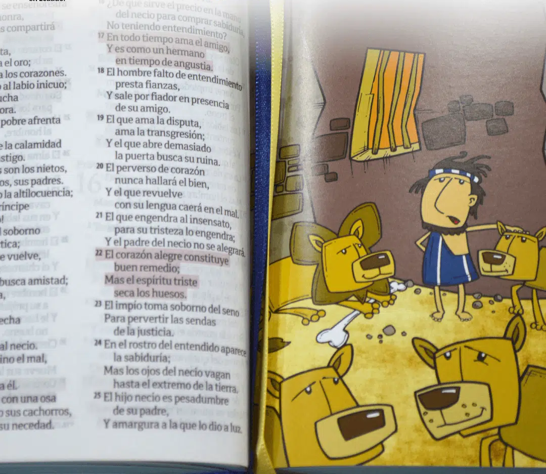 Biblia Ilustrada para niños Reina Valera 1960 tapa dura