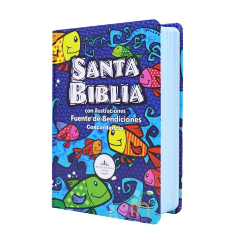 Biblia Ilustrada para niños Reina Valera 1960 tapa dura
