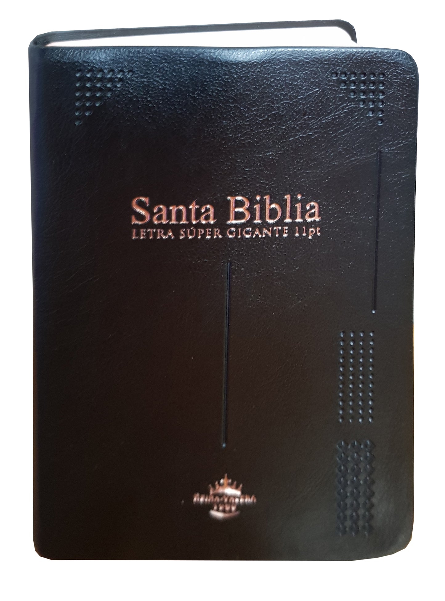 Biblia Reina Valera 1960 Chica Letra Grande Vinil Negro