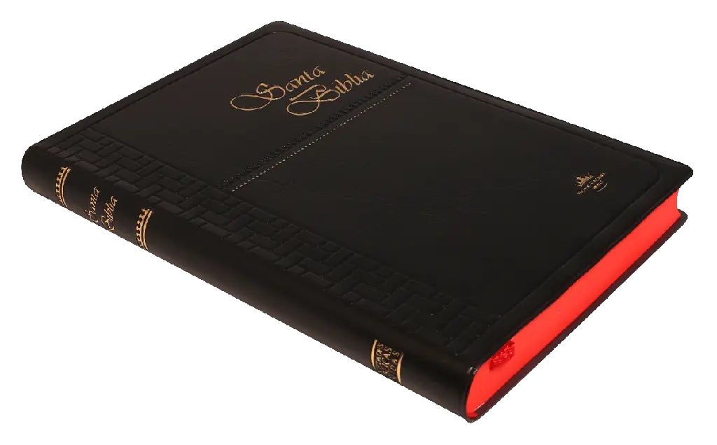 Biblia Reina Valera 1960 mediana letra 8,5 puntos canto rojo