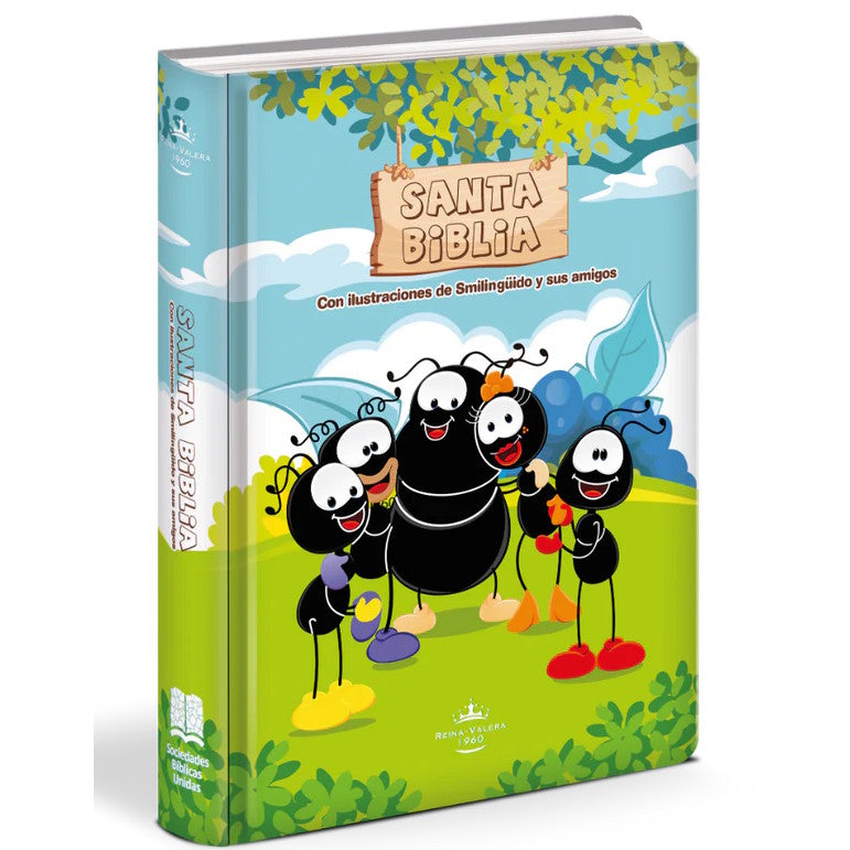 Biblia Para Niños Smilinguido Reina Valera 1960 Ilustrada
