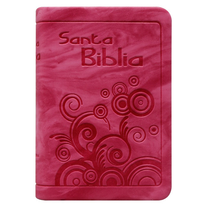 Biblia minibolsillo RVR1960 fucsia