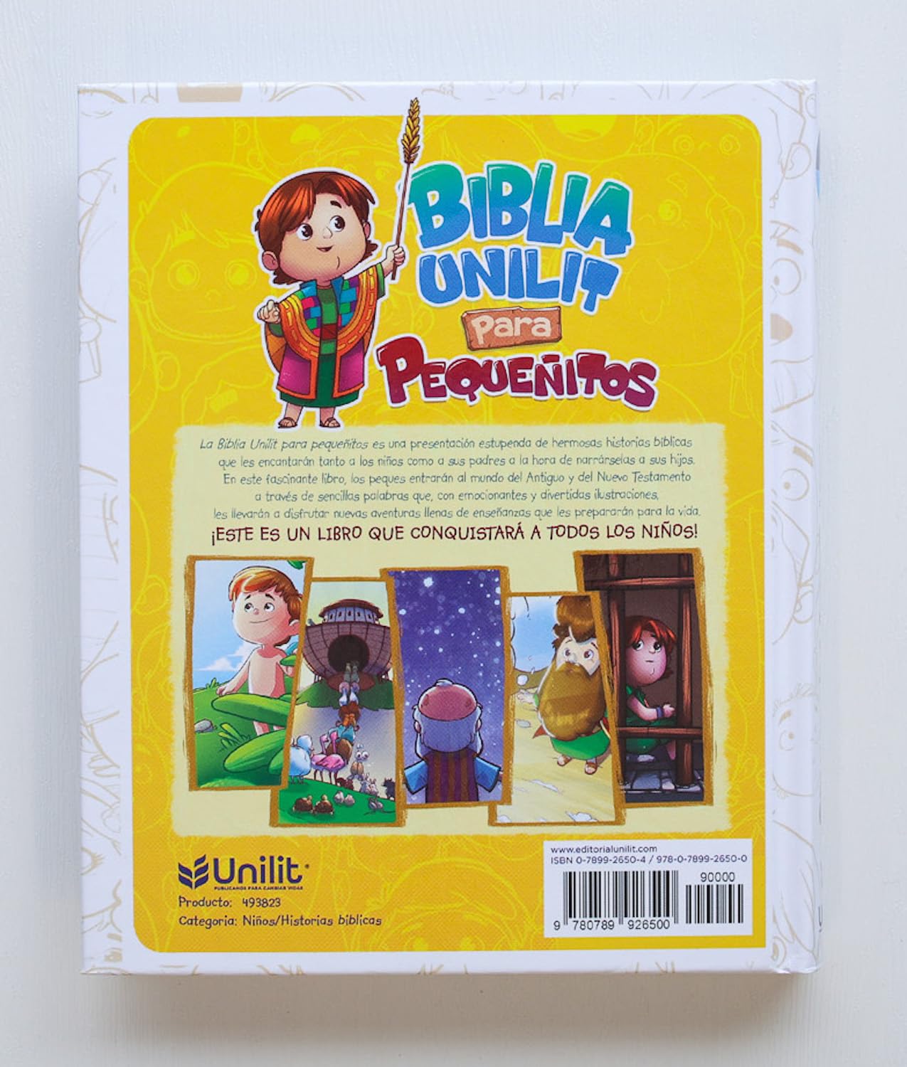 Biblia Unilit Para Pequeñitos - Historias Bíblicas Ilustradas (3 a 5 años)
