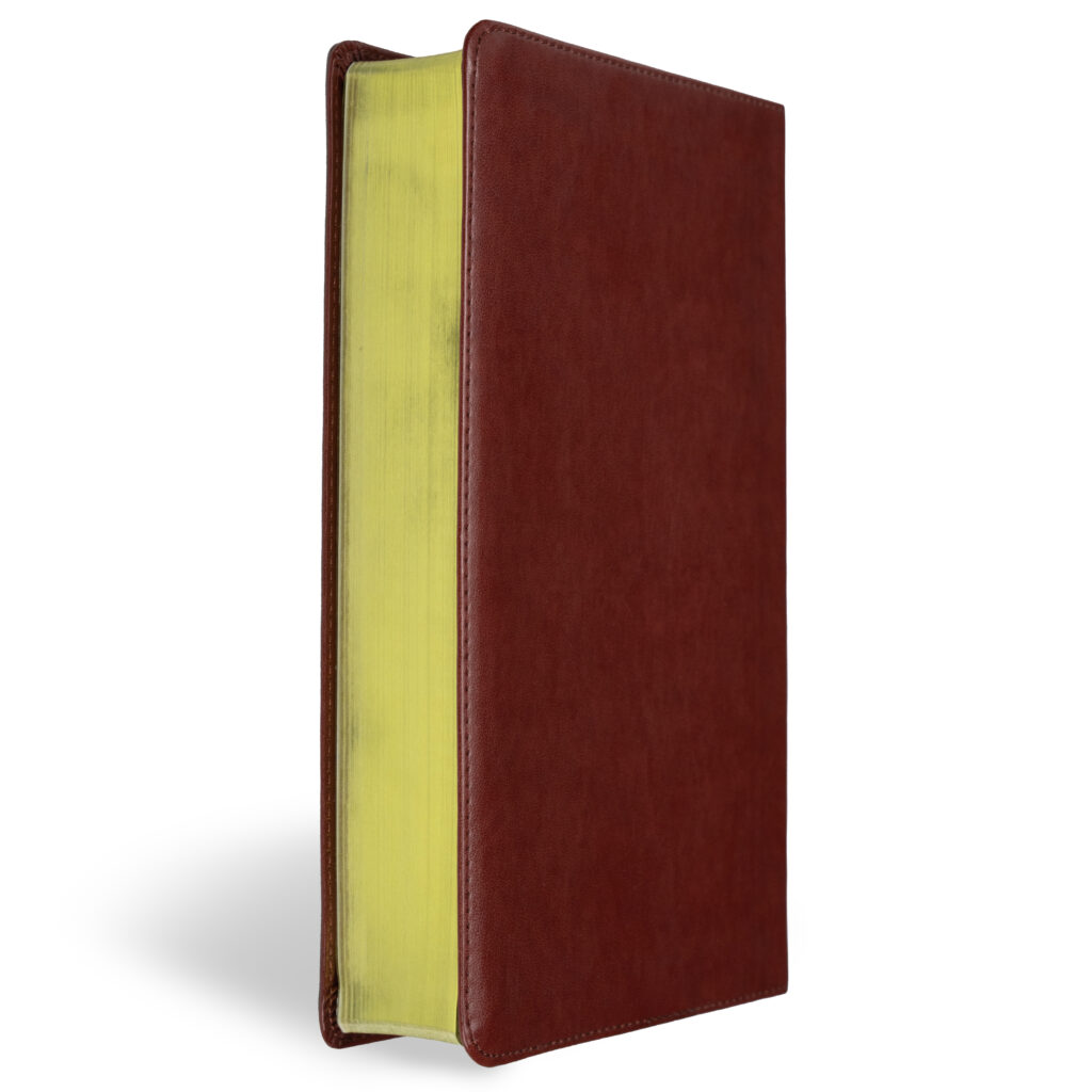 NBLA Biblia temática de estudio, café símil piel