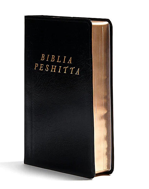 Biblia Peshitta. Imitación piel, negro, revisada y aumentada