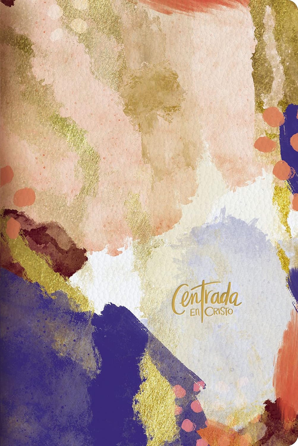 Biblia Devocional Reina Valera 1960 Centrada en Cristo matizada, simil piel