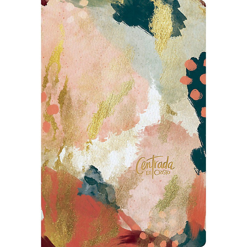 Biblia Devocional NVI Biblia Centrada en Cristo, matizada simil piel