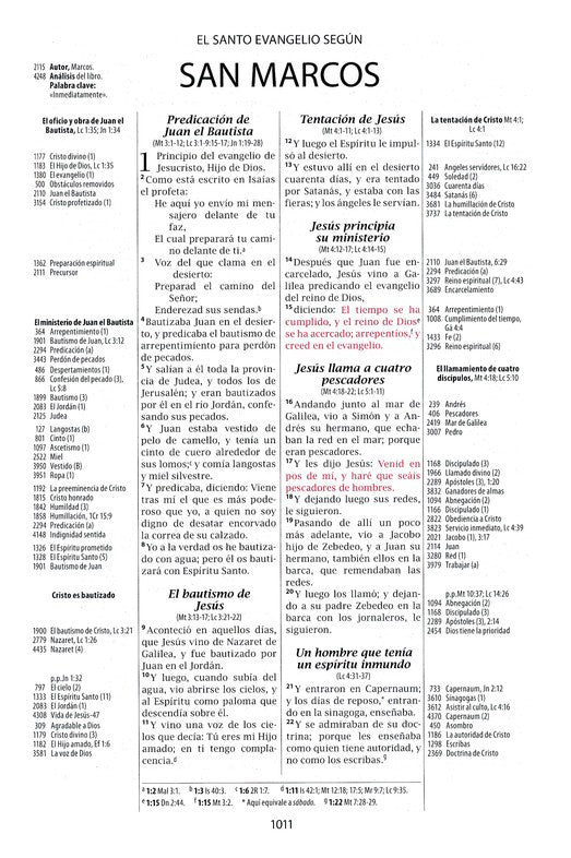 Biblia de Referencia Thompson Milenio Reina Valera 1960