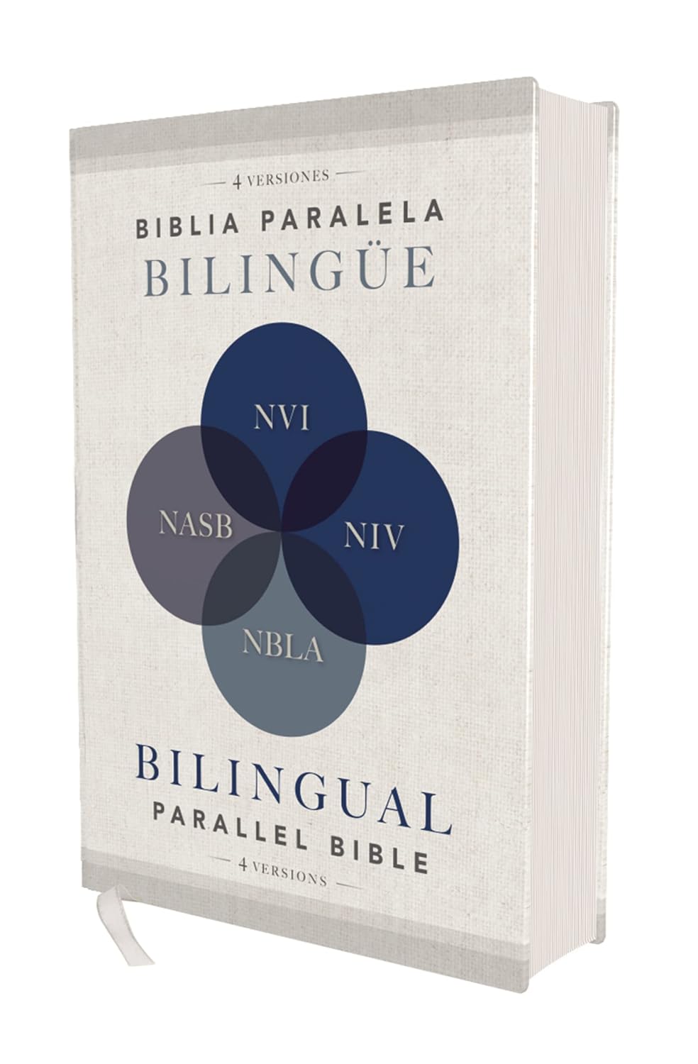 Biblia Inglés Español paralelo bilingüe NIV/NVI/NASB/NBLA