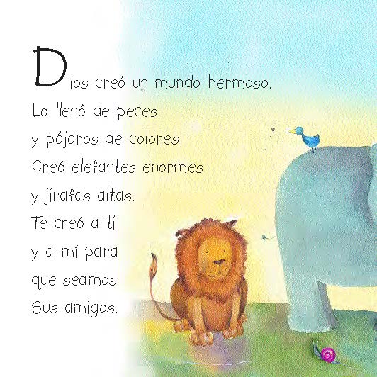 Mi primera Biblia para bebes, 0 a 2 años, hoja de carton