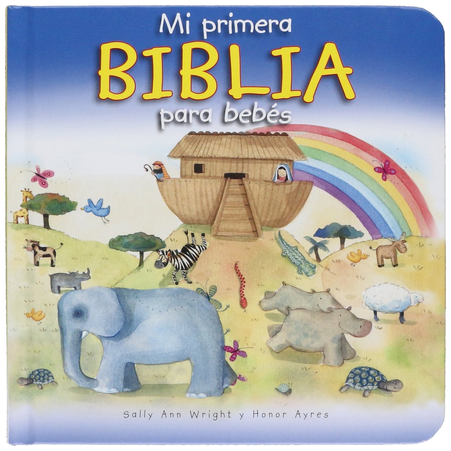 Mi primera Biblia para bebes, 0 a 2 años, hoja de carton