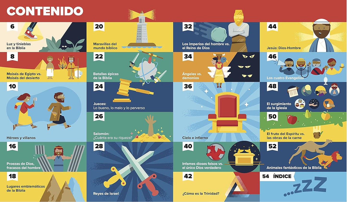 Biblia infográfica para Niños, volumen 2
