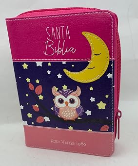 Biblia de Tamaño Bolsillo con Cierre RV1960 fucsia/rosa/turquesa para mujeres