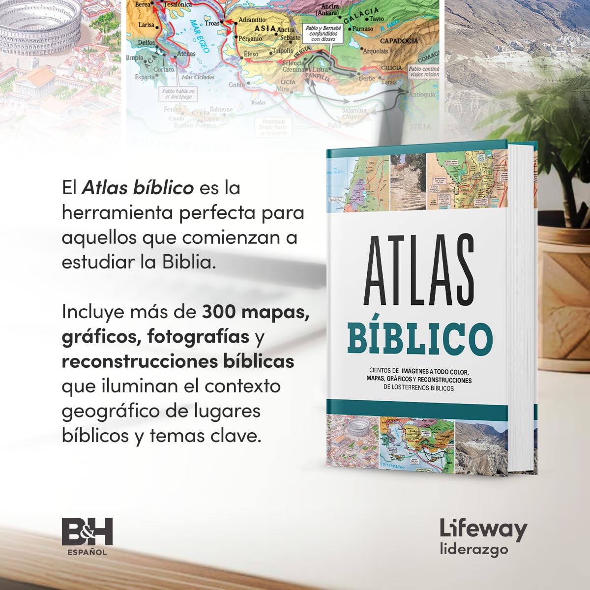 Libro Atlas Bíblico, Revisado y Expandido