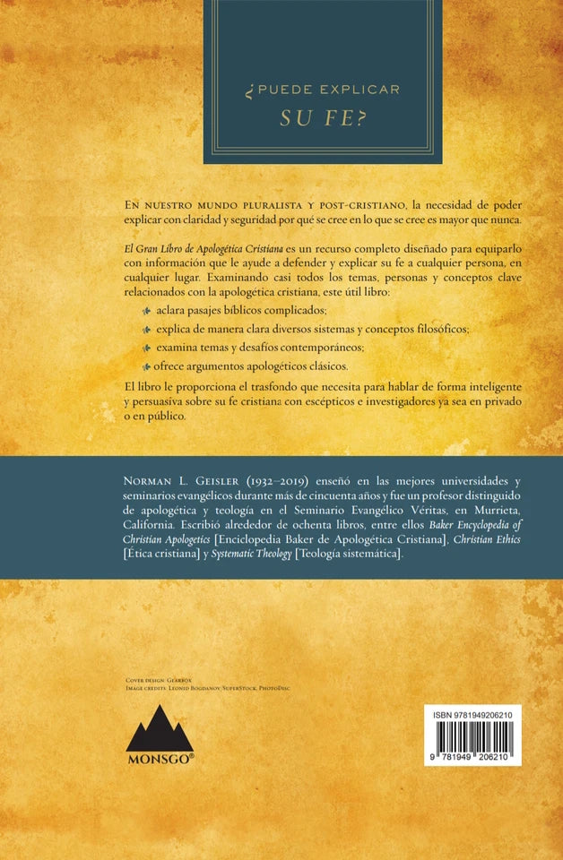 El gran libro de apologética cristiana