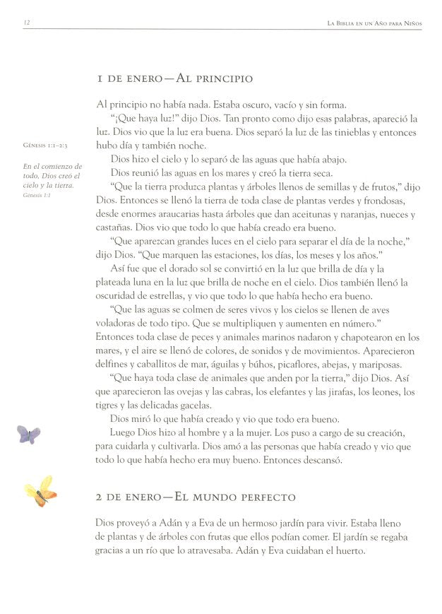 Libro La Biblia en un año para niños