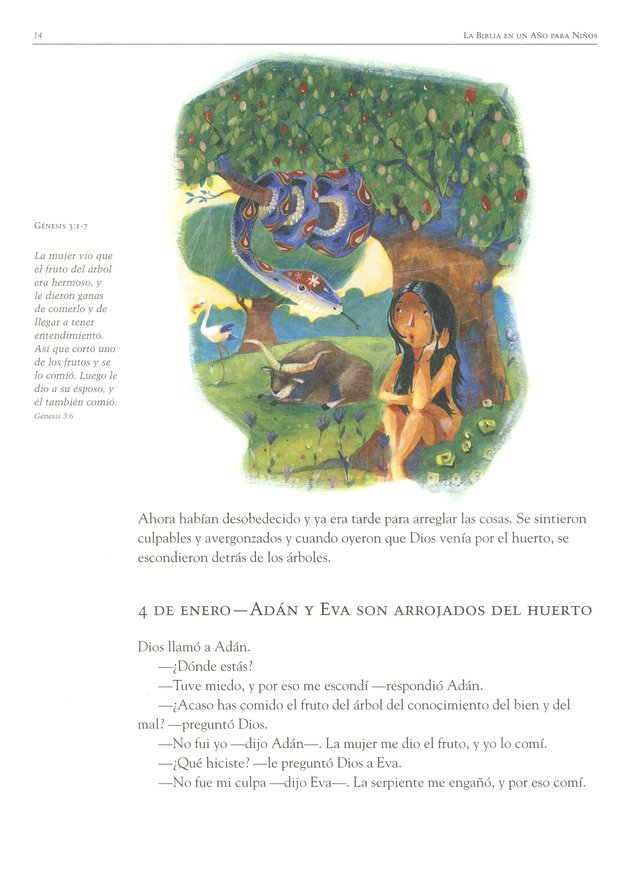 Libro La Biblia en un año para niños