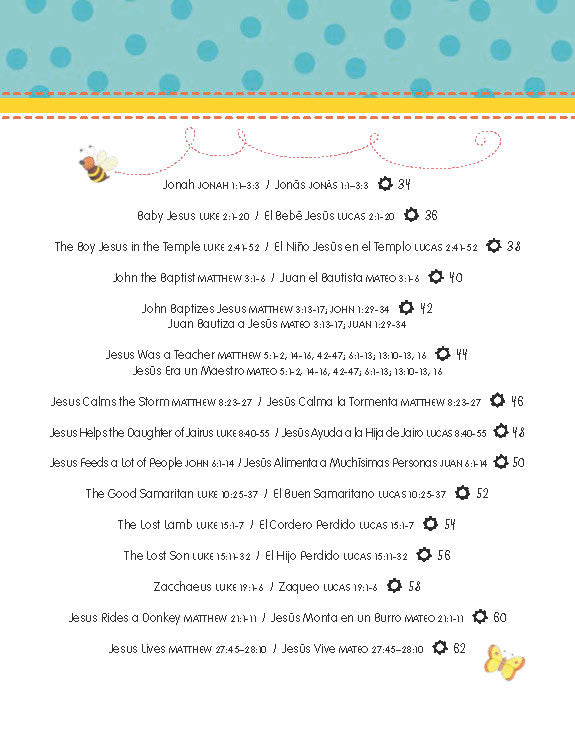 Libro Mi Biblia pijama / My Pajama Bible - bilingüe / bilingual Niños 0-3 años