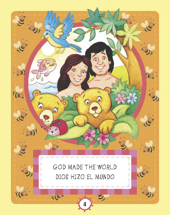 Libro Mi Biblia pijama / My Pajama Bible - bilingüe / bilingual Niños 0-3 años