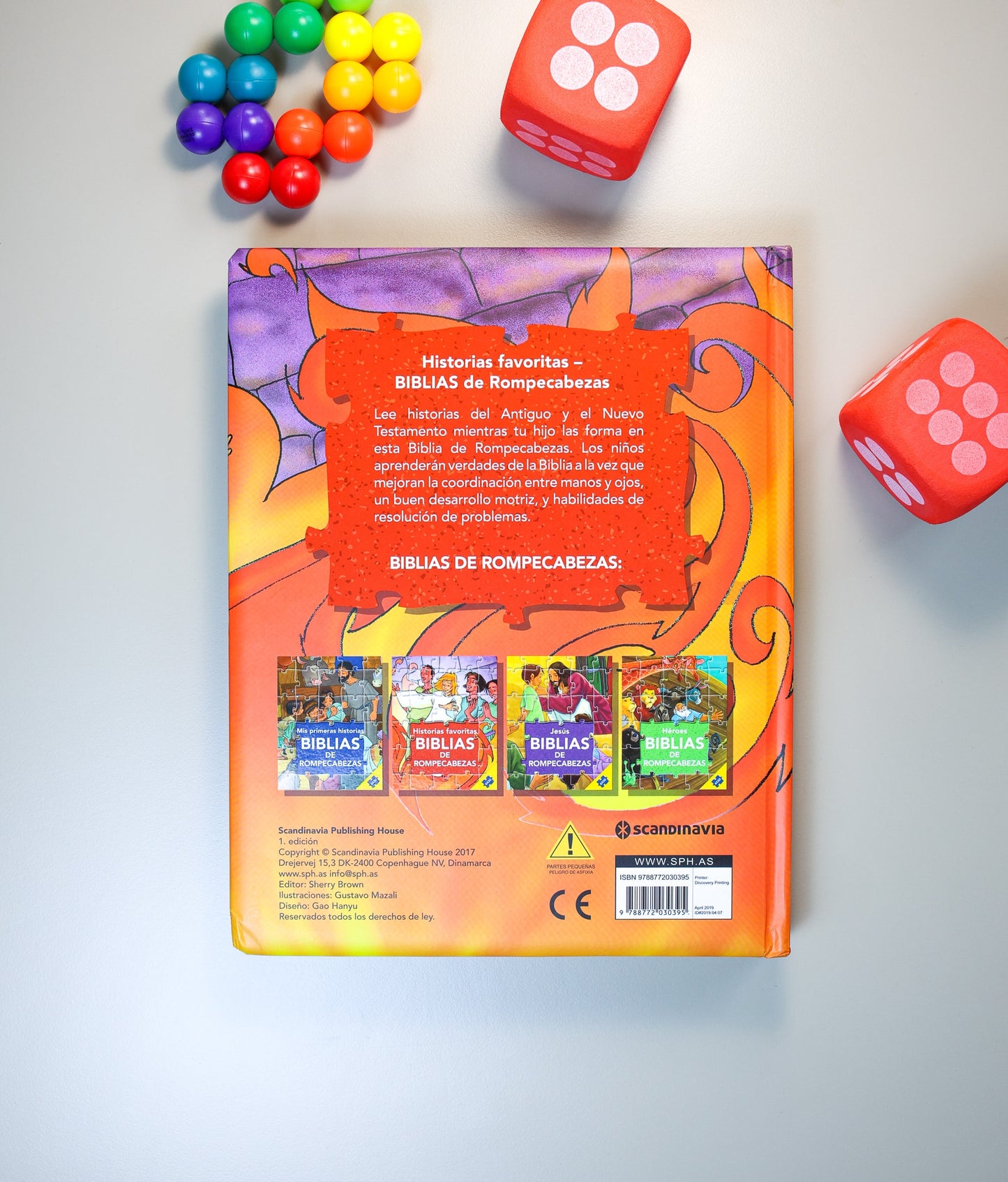 Biblia de Rompecabezas para Niños 3 a 5 años | Historias Favoritas