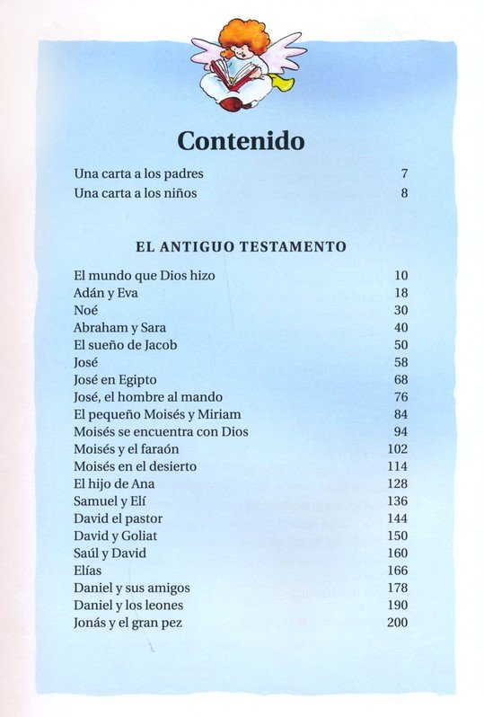 La Biblia preescolar, niños 3 a 5 años