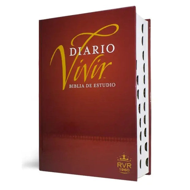 Biblia de estudio Diario Vivir con Índice RVR60 TD