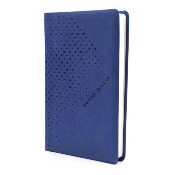 Santa Biblia NTV, Edición ágape, Noche (SentiPiel, Azul)