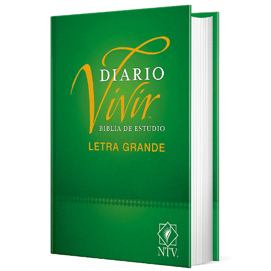 Biblia de estudio del diario vivir NTV, letra grande