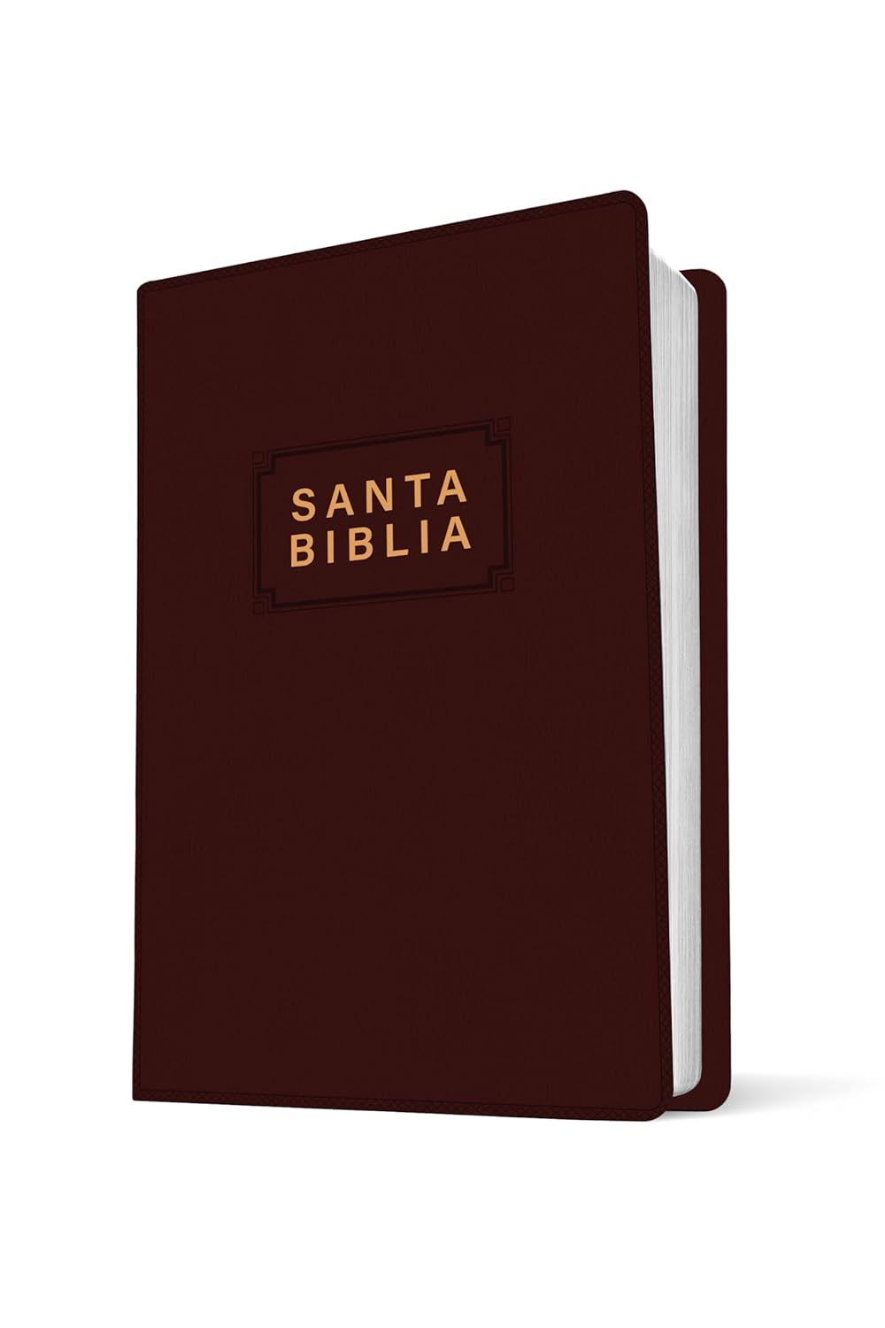 Santa Biblia NTV, Edición premio y regalo Vinil, Vino tinto, Letra Roja