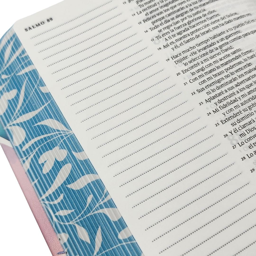 Biblia Inspira NTV con Filament Sentipiel Paraiso Floral