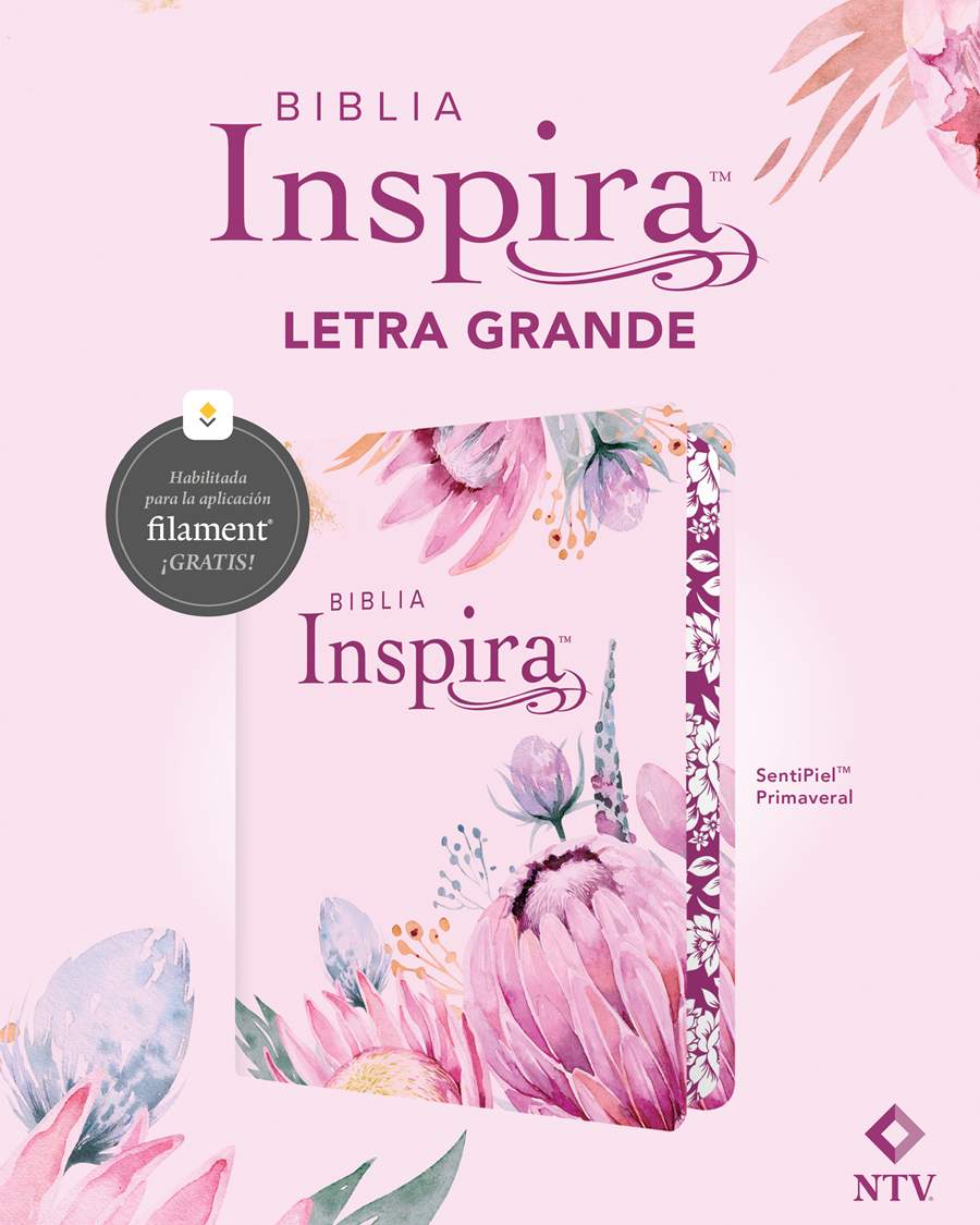 Biblia NTV Inspira letra grande 20×27 cm