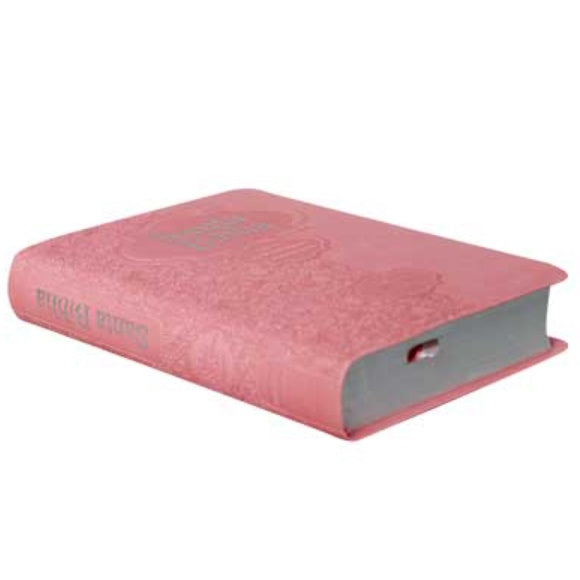 Biblia RVR1960 mediana rosa concordancia