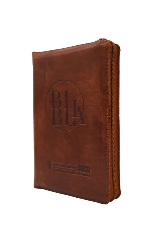 Biblia RVR60 Letra Grande 14 pts con ayudas Digitales – Café
