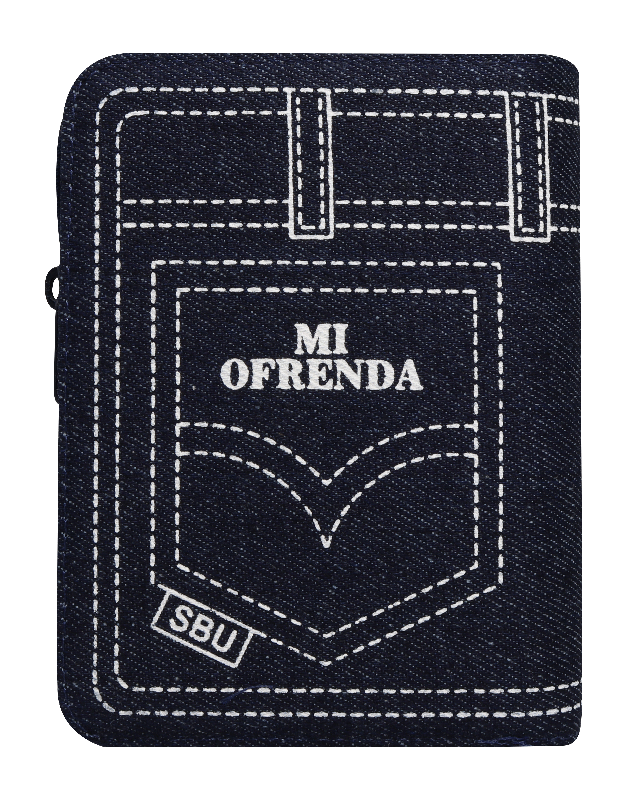 Santa Biblia Rvr1960 Jeans De Bolsillo Cierre