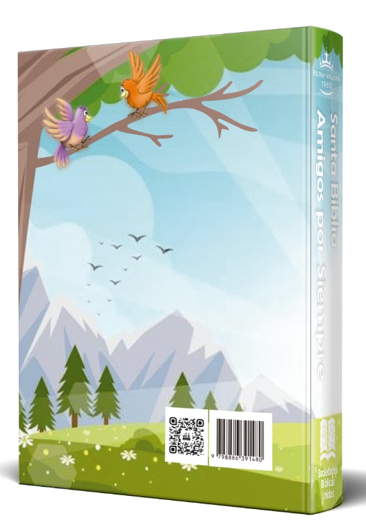 Biblia para niños Amigos por Siempre Reina Valera 1960 Tapa Dura